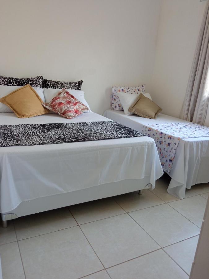 Apartamento Praia Coroa Vermelha Com Churrasqueira Santa Cruz Cabrália Kültér fotó